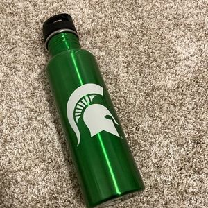 Michigan State metal water bottle